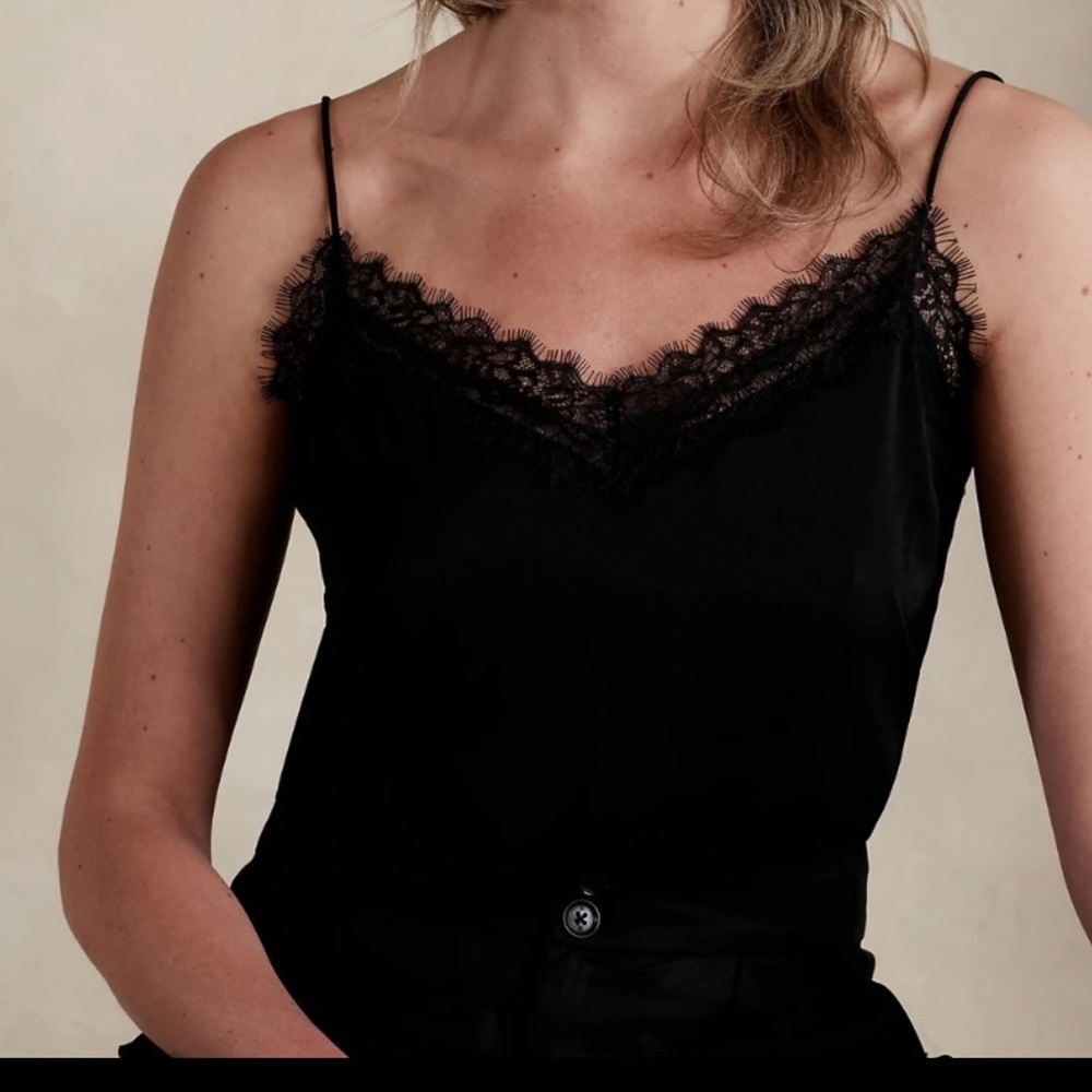 Banana Republic Lace Trim Camisole